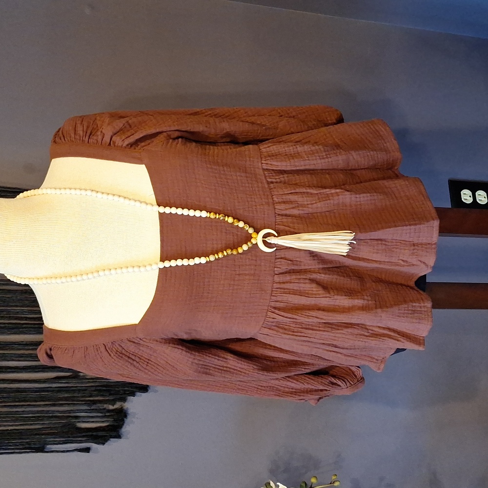 NWT By Together Peplum Top S